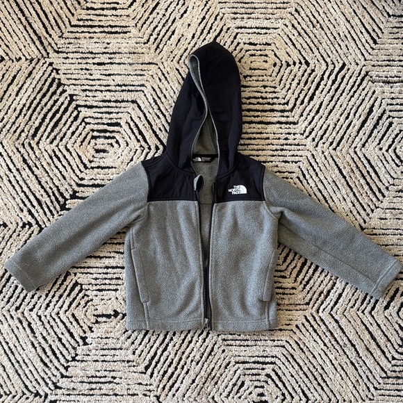 The North Face Other - The North Face Kids Black and Gray Hoodie